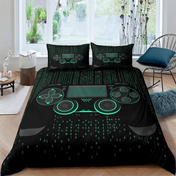 Joystick Duvet Cover Set,Bedding Set for Kids and Adult, Home Decor,Twin Size