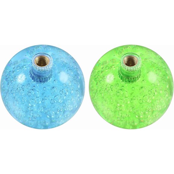 Joystick Handle Top Ball Head M6 Green/Blue Easy to Install for Arcade Game Part -