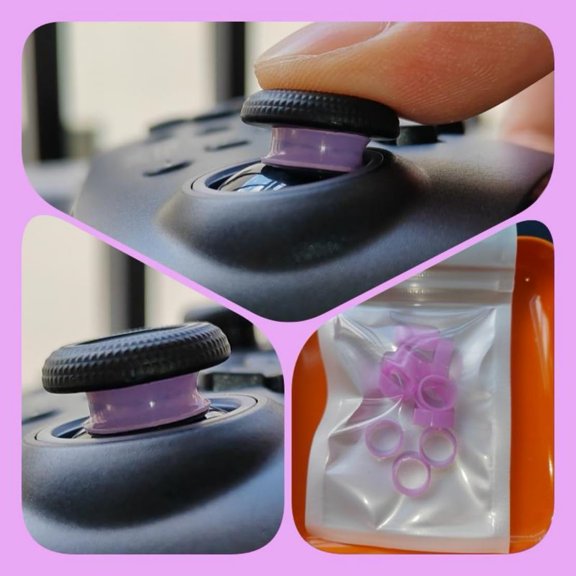 Joystick Protectors, Invisible Protection During Gaming, Silicone, Compatible with Steam Deck/Xbox/Switch Pro Controller/PS4/PS5/ROG Ally/8 BitDo Game Joystick(20 Pcs)