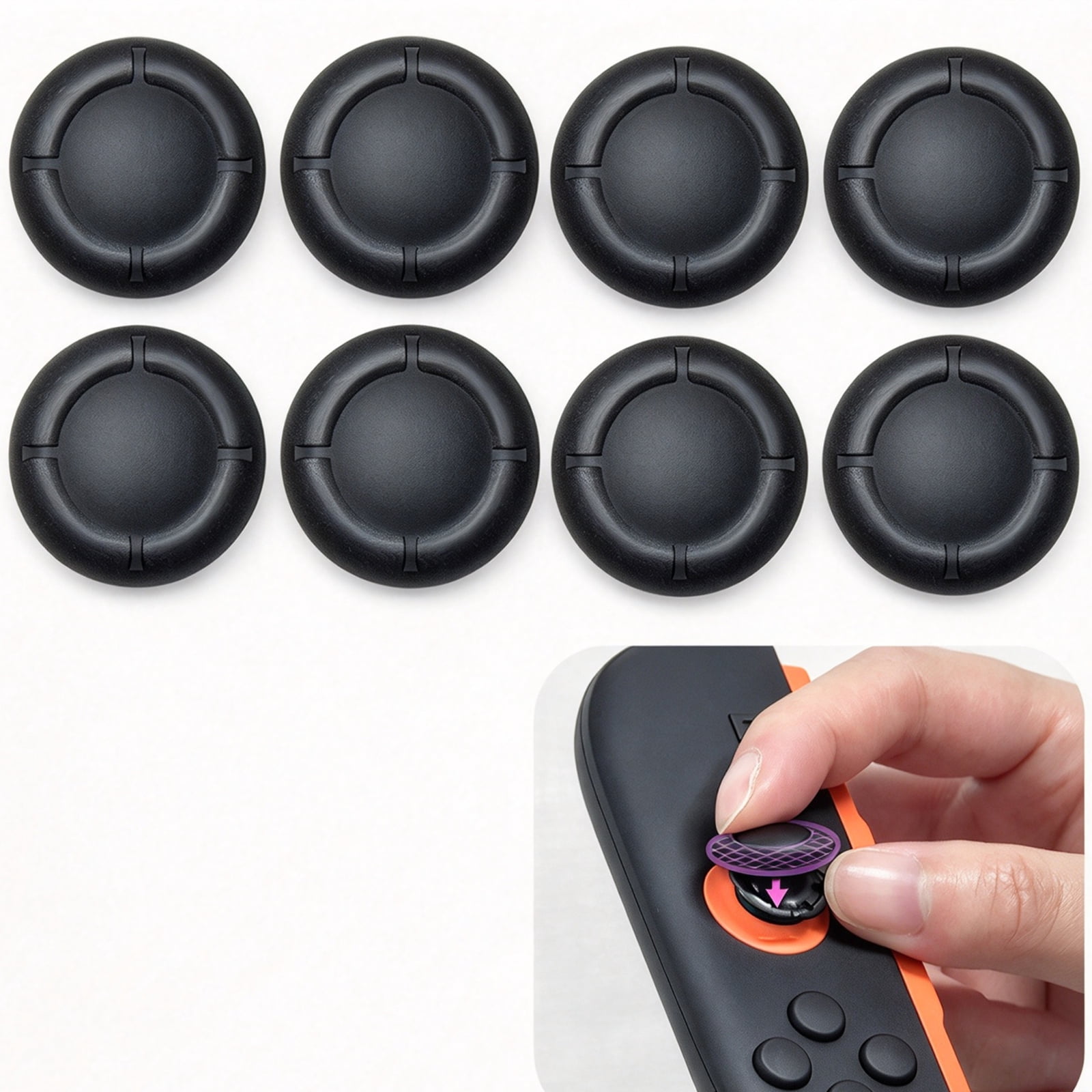 Joystick Replacement Caps, Thumb Grips for Nintendo Switch 2 Joy-Con ...