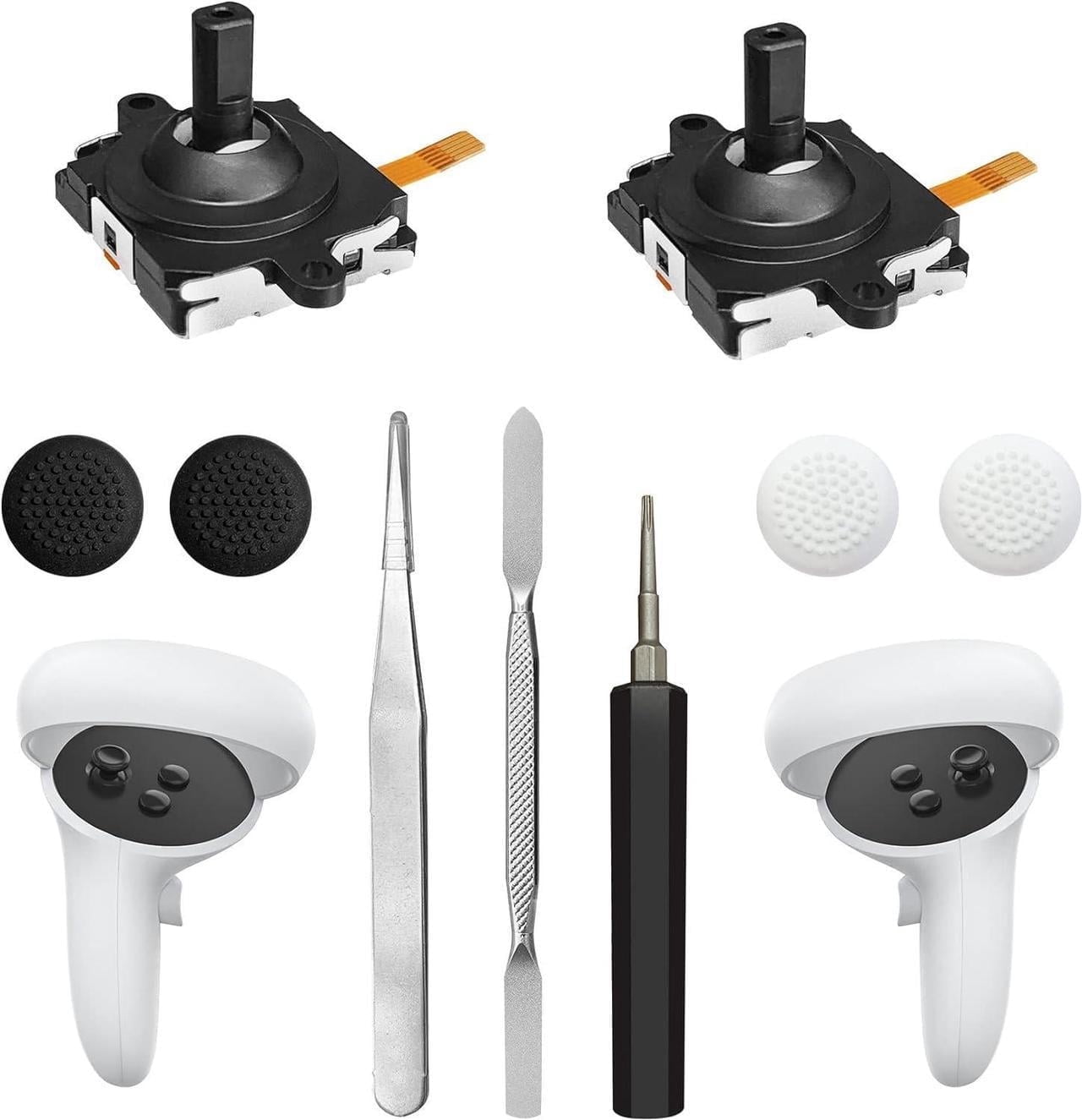 Werleo Joystick Replacement Kit for Oculus Quest 2 and Quest 3