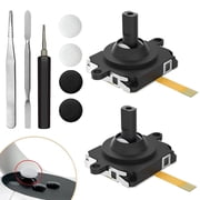 Joystick Replacement Kit for Oculus Quest 2, Repair Kit for Meta Quest 3 Controller, 9 in 1 Joystick Thumbstick Cap Replacement Accessories Parts Drift Repair with Tools