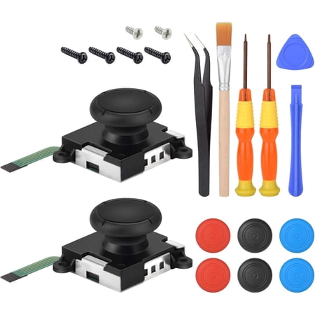 Joystick Replacement for Nintendo Switch Joycon, Joy con Drift Repair Kit. NS Joy-Con & Switch Lite Controller