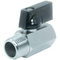 thumbnail image 1 of Joytube 3/8" Brass Mini Ball Valve NPT Female x Male Shut-Off Valve (Pack of 1), 1 of 5