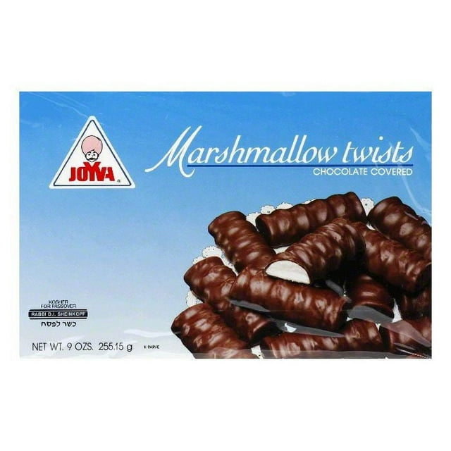 Joyva Chocolate Covered Marshmallow Twists 9 oz