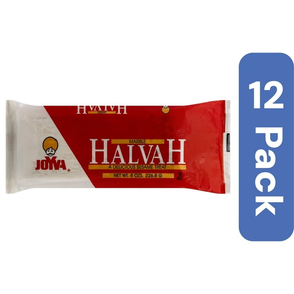 Joyva Marble Halvah Vac Pak 8 oz (Pack of 12)