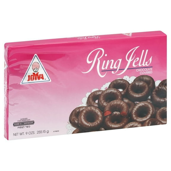 Joyva Raspberry Ring Jells, 9 oz