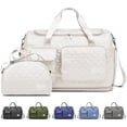 thumbnail image 1 of Joyway 2-Piece Expandable Foldable Duffle Bag Set with Wet Pocket and Shoe Compartment, Waterproof Travel and Gym Bags for Men & Women, 1 of 8
