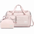 thumbnail image 1 of Joyway 2-Piece Expandable Foldable Duffle Bag Set with Wet Pocket and Shoe Compartment, Waterproof Travel and Gym Bags for Men & Women, 1 of 8