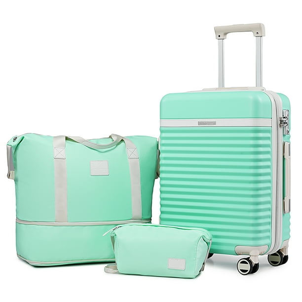 Joyway 20in Expandable Carryon Luggage with ABS Hard Luggage with