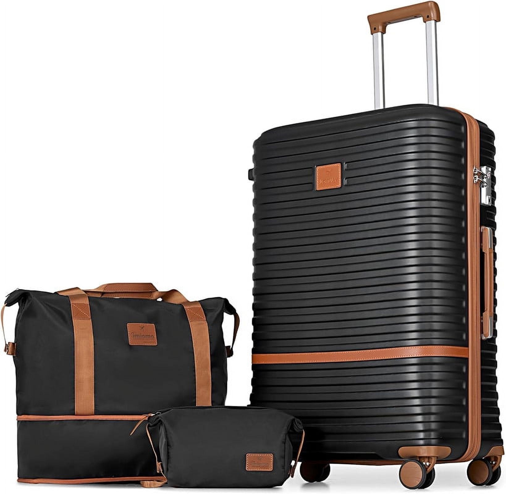 Joyway 24" Checked Luggage, Expandable Luggage, 3Piece Hard Shell