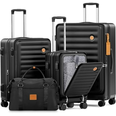 Joyway - 4 Luggage Sets PC Hardside Spinner Luggage -（Expandable Suitcase20"24"）28-in Checked Luggage