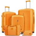thumbnail image 1 of Joyway 5 Piece Luggage Sets Hardshell Lightweight Suitcase with TSA Lock Spinner Wheels, 1 of 7