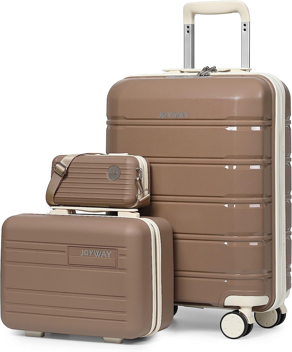 Joyway Carry on Luggage 20 Lightweight Polypropylene Luggage Hardshell Suitcase with Swivel Wheels