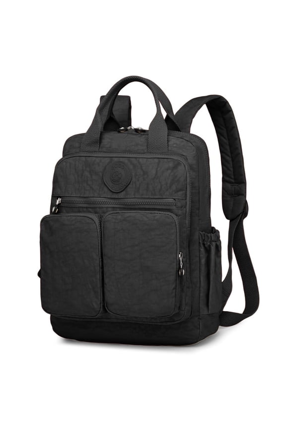 Waterproof Backpack for School and Travel Fits 15 Inch Laptop Lightweight Casual Daypack with Multi Pockets