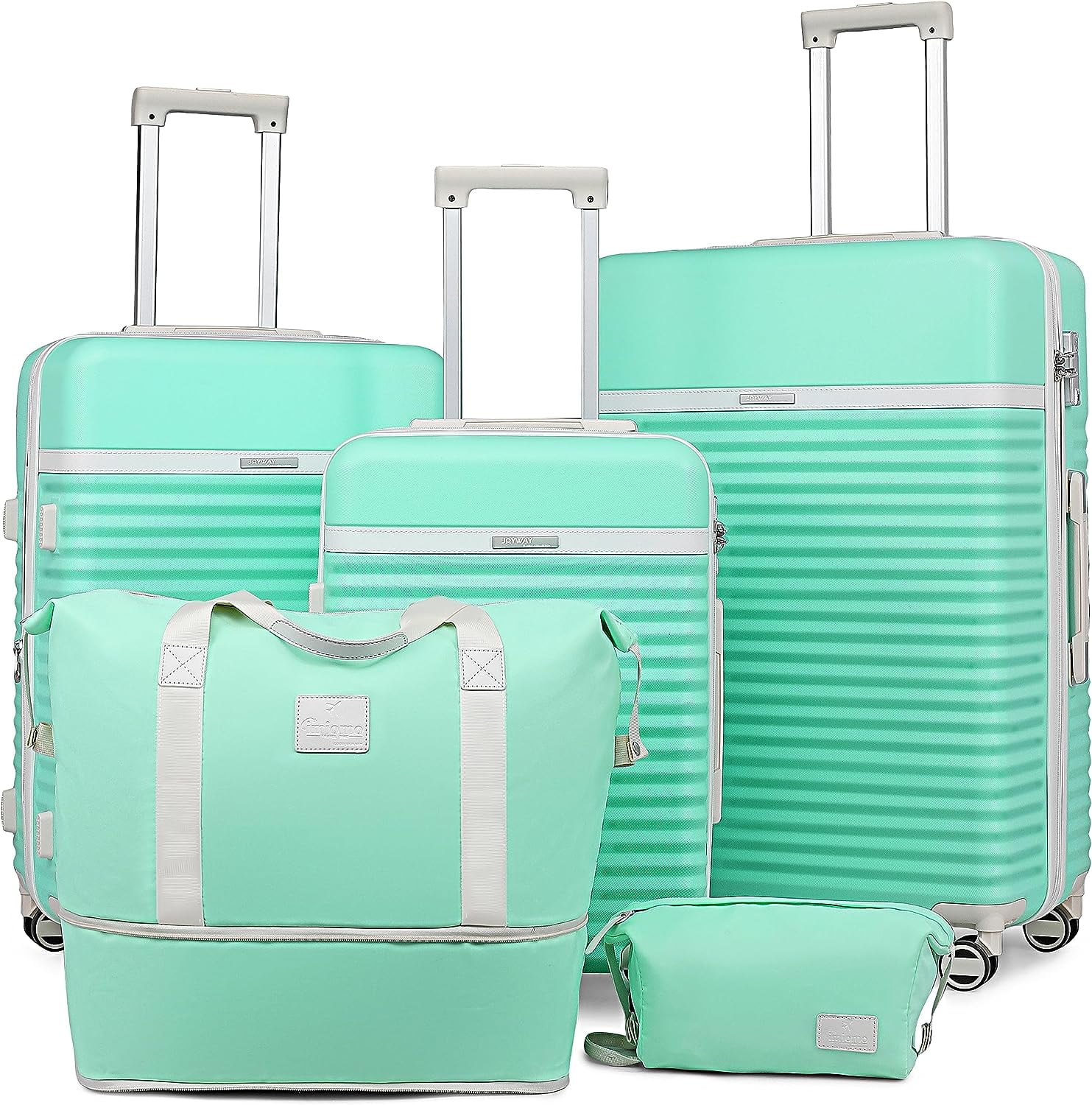 Joyway Luggage 3 Piece Luggage Hard Expandable Carry on Luggage Set