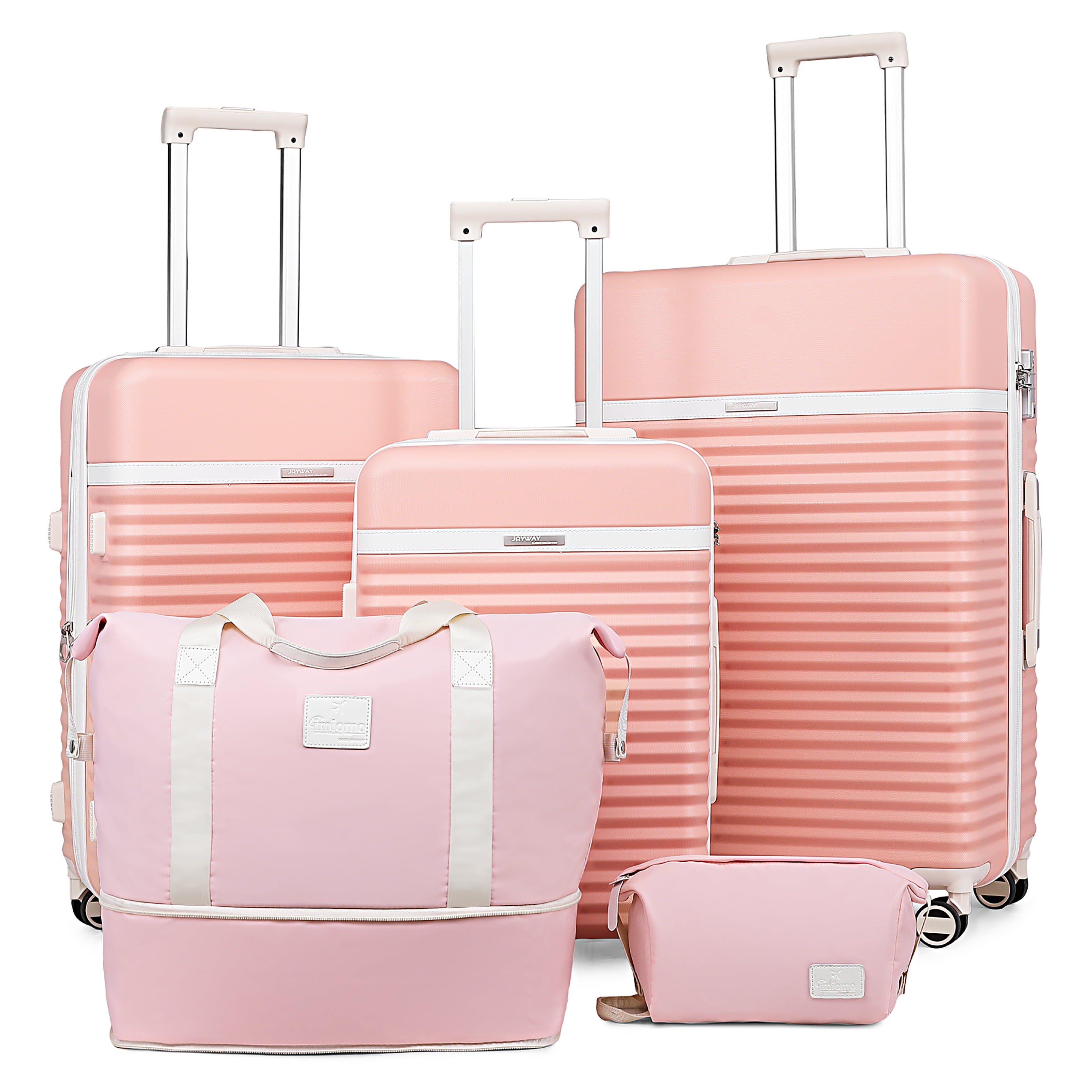 Joyway Luggage 5 Piece Luggage Hard Expandable Carry on Luggage Set