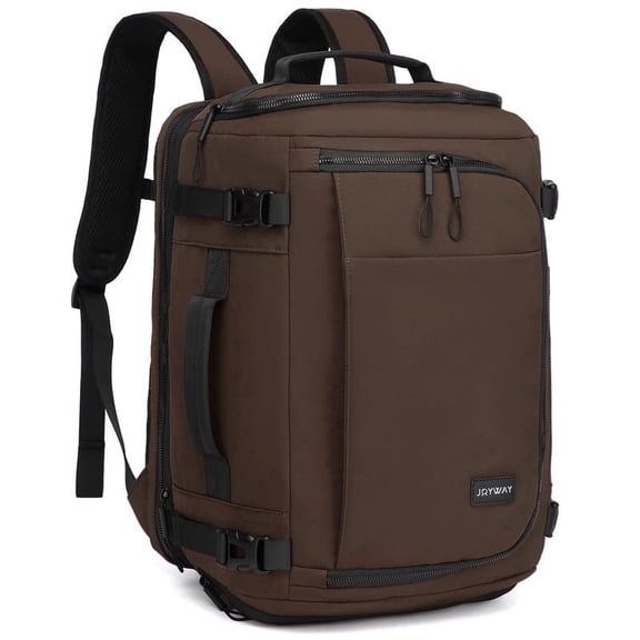 Joyway Travel Backpack for Women & Men Large Capacity Carry On Backpack with Shoe Compartment Waterproof Weekender Bag Laptop Backpack with Wide Opening Overnight Bag for Travel Work Gym