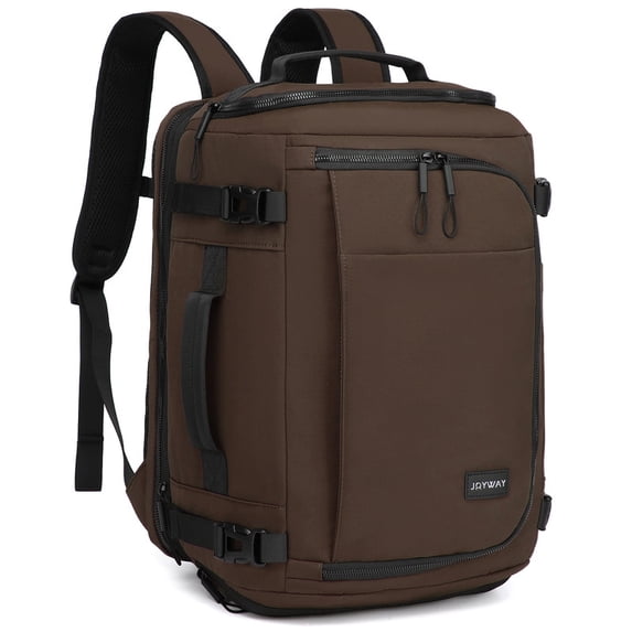 Joyway Travel Backpack for Women & Men Large Capacity Carry On Backpack with Shoe Compartment Waterproof Weekender Bag Laptop Backpack with Wide Opening Overnight Bag for Travel Work Gym