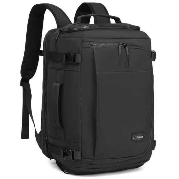Joyway Travel Backpack for Women & Men Large Capacity Carry On Backpack with Shoe Compartment Waterproof Weekender Bag Laptop Backpack with Wide Opening Overnight Bag for Travel Work Gym