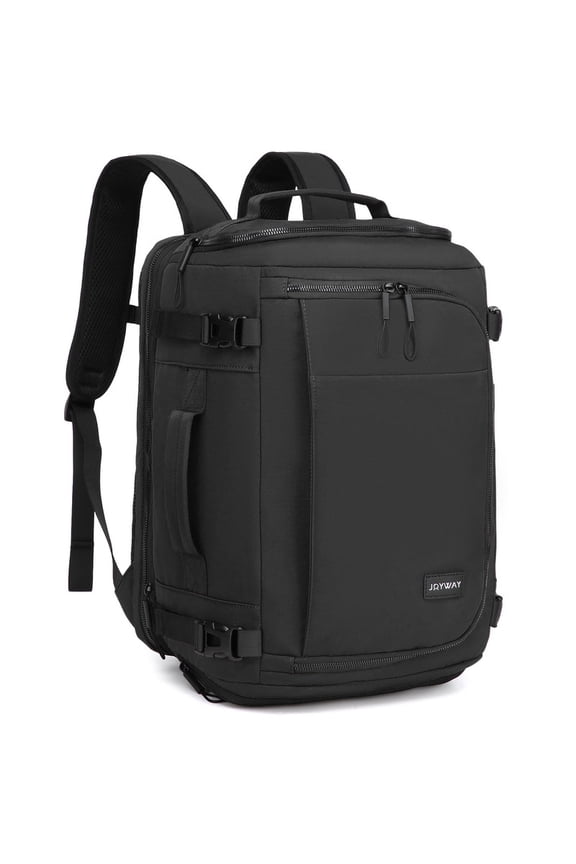 Travel Backpack for Women & Men Large Capacity Carry On Backpack with Shoe Compartment Waterproof Weekender Bag Laptop Backpack with Wide Opening Overnight Bag for Travel Work Gym