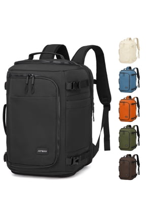Travel Backpack for Women & Men Large Capacity Carry On Backpack with Shoe Compartment Waterproof Weekender Bag Laptop Backpack with Wide Opening Overnight Bag for Travel Work Gym