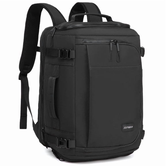 Joyway Travel Backpack for Women & Men Large Capacity Carry On Backpack with Shoe Compartment Waterproof Weekender Bag Laptop Backpack with Wide Opening Overnight Bag for Travel Work Gym