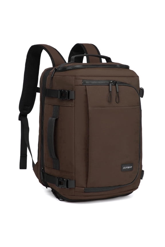 Travel Backpack for Women & Men Large Capacity Carry On Backpack with Shoe Compartment Waterproof Weekender Bag Laptop Backpack with Wide Opening Overnight Bag for Travel Work Gym
