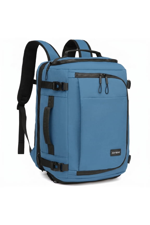 Travel Backpack for Women & Men Large Capacity Carry On Backpack with Shoe Compartment Waterproof Weekender Bag Laptop Backpack with Wide Opening Overnight Bag for Travel Work Gym