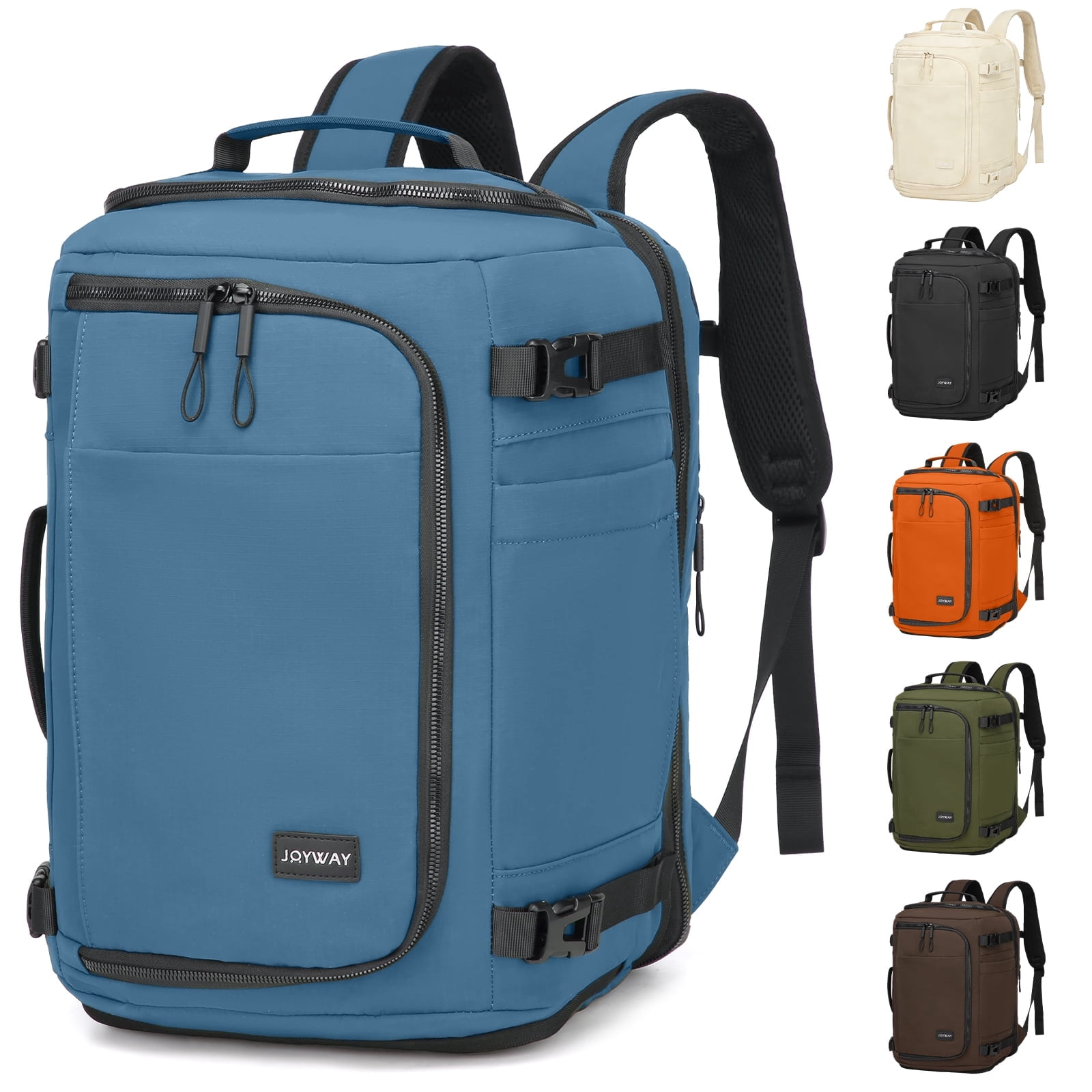 amazonbasics hiker camera and laptop backpack blue Amazon Basics Travel Backpack,Carry-On with Compartment, 1.55 cu. ft. Capacity,Expandable for 10% Extra Space,Convertible & Shoulder Bag,Multiple Pockets,13.8"W x 21.5"H x 9.5"D, Black away shoulder straps allow the backpack to be worn as a pack or sling Joyway Travel Backpack for Women