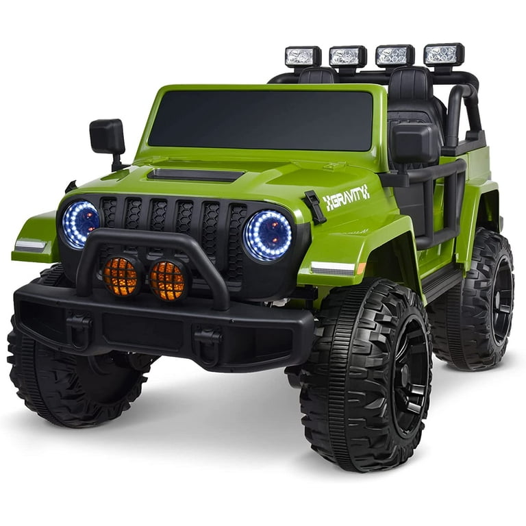 jeep wrangler 24v ride on kid car