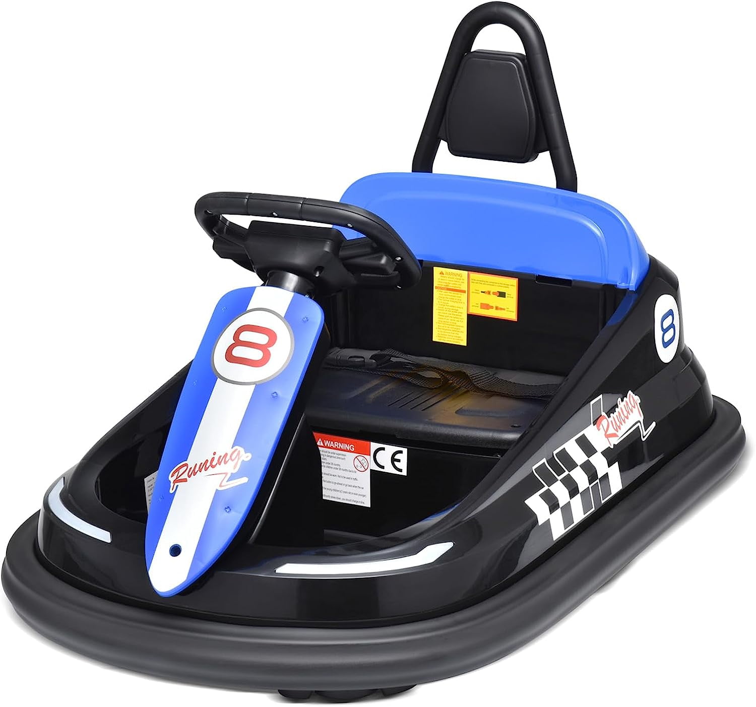 Joywhale Kids Ride on Bumper Car 6V Battery Powered Motorized Electric Race Toy for Kids, with