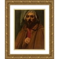 thumbnail image 1 of Jozef Chelmonski 19x24 Gold Ornate Framed and Double Matted Museum Art Print Titled - Portrait of a Peasant, 1 of 4