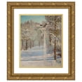 thumbnail image 1 of Jozef Chelmonski 20x24 Gold Ornate Framed and Double Matted Museum Art Print Titled - Jay (1892), 1 of 4