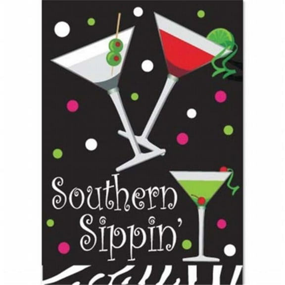 Jozie B 409 Southern Sippin Flag, Large