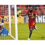 Jozy Altidore Toronto FC Unsigned Goal Celebration in 2021 Return Game Photograph
