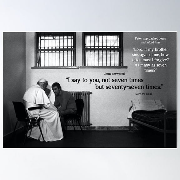 Jp2 Forgiveness Poster Wall Art UNFRAMED PAPER POSTER, Home Decor