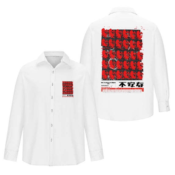 Jpegmafia I Lay Down My Life For You Long Sleeved Shirts Hip Hop V-neck Cool Shirt