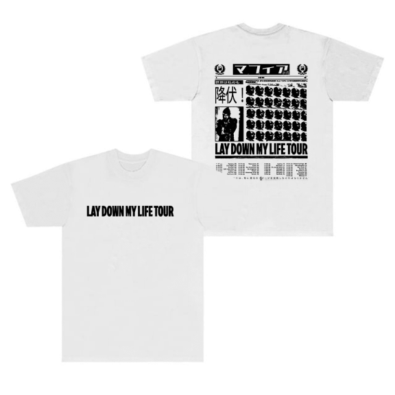 Jpegmafia I Lay Down My Life For You Tour Album T Shirts Short Sleeve Men Women Tops Tee