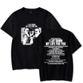 thumbnail image 1 of Jpegmafia Lay Down My Life Tour Tee Summer Unisex Fashion Casual HipHop Short Sleeve T-Shirts, 1 of 2