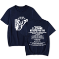 thumbnail image 1 of Jpegmafia Lay Down My Life Tour Tee Summer Unisex Fashion Casual HipHop Short Sleeve T-Shirts, 1 of 2