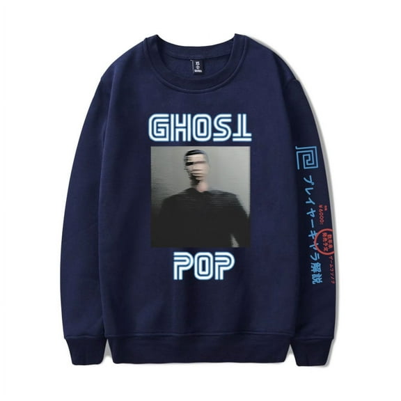 Jpegmafia Merch Ghost Pop NPC Long Sleeve Sweatshirt Hoodies Hip Hop Harajuku Men Women Crewneck Streetwear