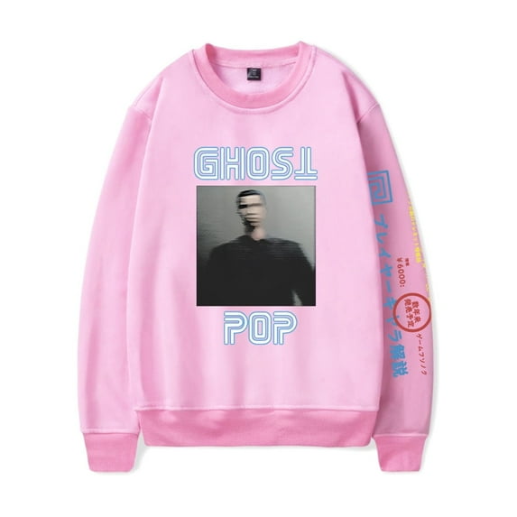 Jpegmafia Merch Ghost Pop NPC Long Sleeve Sweatshirt Hoodies Hip Hop Harajuku Men Women Crewneck Streetwear
