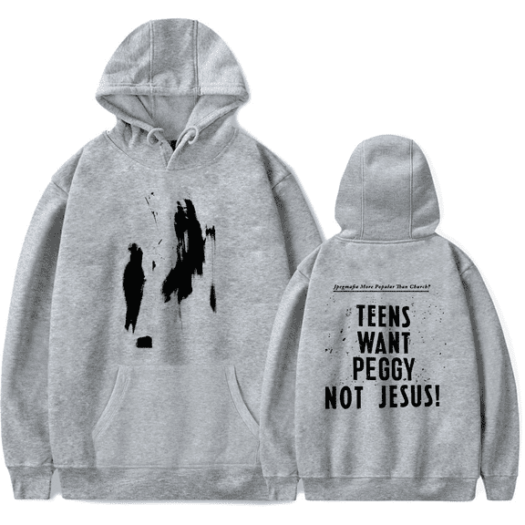 Jpegmafia Merch Hoodie Teens Want Peggy Not Jesus Album Hoodies Hip Hop Rapper For Fans Men Women Long Sleeve Streetwear Pullover