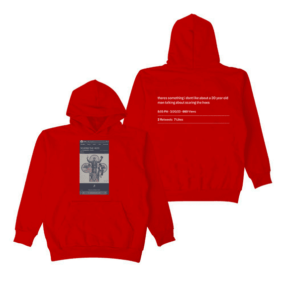 Jpegmafia Merch Hoodies Scaring The Hoes RYM Hoodie Hip Hop Harajuku For Men Women Streetwear Pullover Clothes