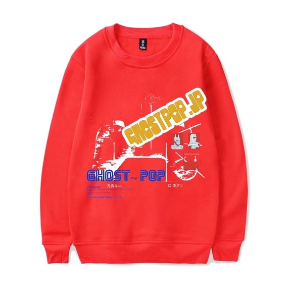 Jpegmafia Merch Long Sleeve Crewneck Ghost Pop Collage Sweatshirt Merch Hip Hop Long Sleeve For Fans Men Women Streetwear