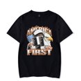 thumbnail image 1 of Jpegmafia Merch T-Shirt America First T Shirts JPEG Hip Hop Short Sleeve Men Women Tops Tee, 1 of 5