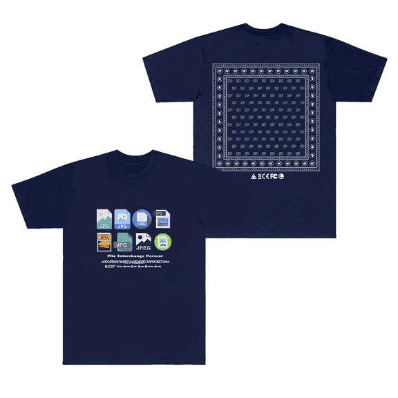 Jpegmafia Merch T-Shirt Distressed Thumbnails Tee JPG Hip Hop Short Sleeve For Fans Men Women Streetwear Summer Tops