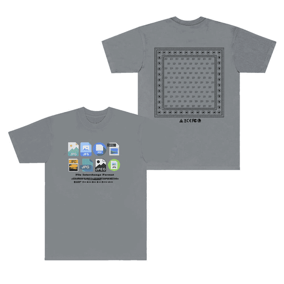 Jpegmafia Merch T-Shirt Distressed Thumbnails Tee JPG Hip Hop Short Sleeve For Fans Men Women Streetwear Summer Tops