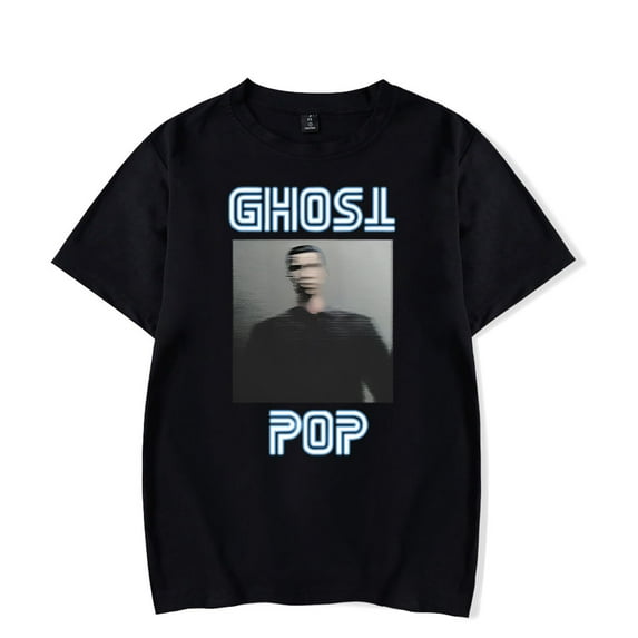 Jpegmafia Merch T-Shirt Ghost Pop NPC Tee Hip Hop Short Sleeve For Fans Men Women Streetwear Summer Tops